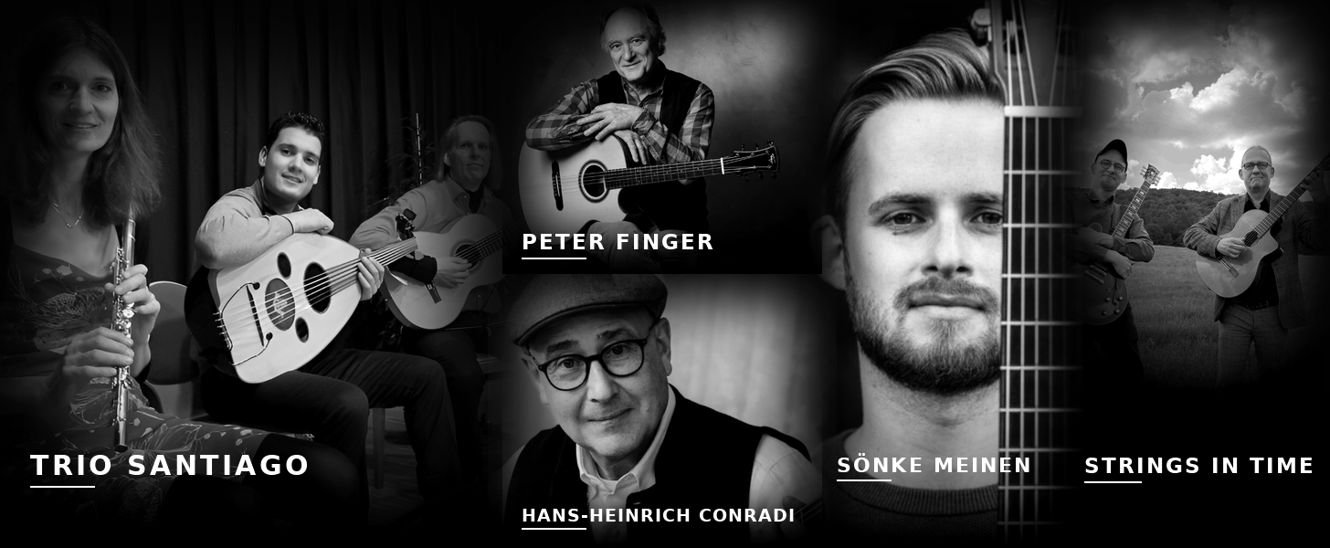 Trio Santiago, Peter Finger, Hans-Heinrich Conradi, Sönke Meinen, Strings in Time
